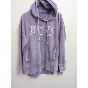 A4 Pressbox East Carolina Pirates Men's NCAA Purple ECU Hoodie Sweatshirt, L